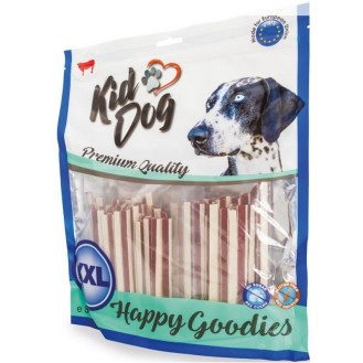 KIDDOG Sandwich liellopu gaļas un mencas strēmelītes 500 g (20) KIDDOG Sandwich liellopu gaļas un mencas strēmelītes 500 g (20)