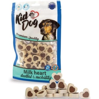 KIDDOG Dental-Mobility pīles gaļas+piena sirsniņas 80 g (150)