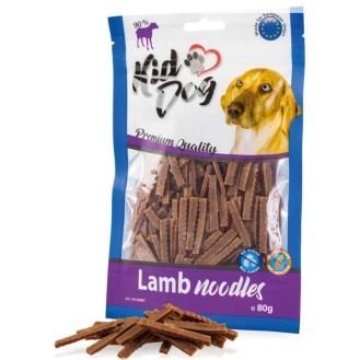 KIDDOG Noodles jēra gaļas nūjiņas 80 g (150)