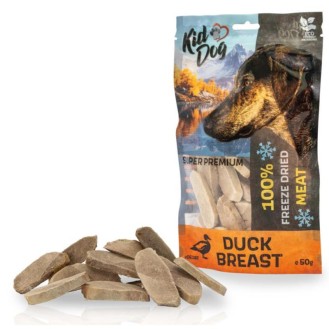 KIDDOG 100 % liofilizēta pīles krūtiņa 50 g