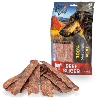 KIDDOG 100%  dabīgas liellopa gaļas strēmelītes 100 g