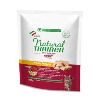 NATURAL TRAINER CAT ADULT CHICKEN ar vistas gaļu 0.3 kg NATURAL TRAINER CAT ADULT CHICKEN ar vistas gaļu 0.3 kg