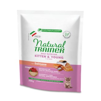 NATURAL TRAINER Cat Kitten Salmon kaķēniem ar lasi 0.3 kg NATURAL TRAINER Cat Kitten Salmon kaķēniem ar lasi 0.3 kg