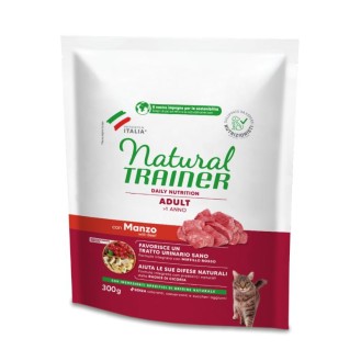 NATURAL TRAINER CAT ADULT BEEF ar liellopu gaļu 0.3 kg NATURAL TRAINER CAT ADULT BEEF ar liellopu gaļu 0.3 kg