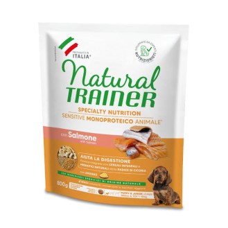 NT DOG SENSITIVE NO GLUTEN PUPPY&JUNIOR MINI SALMON (lasis) 800 g (8)