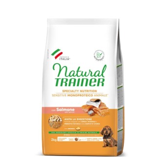 NT DOG SENSITIVE NO GLUTEN PUPPY&JUNIOR MINI SALMON (lasis) 2 kg (6)