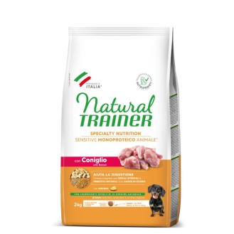 NT ADULT DOG SENSITIVE NO GLUTEN MINI RABBIT (truša gaļa) 2 kg (6)