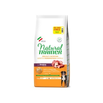 NT ADULT DOG SENSITIVE NO GLUTEN M/M DUCK (pīles gaļa) 12 kg