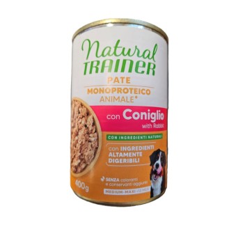 NT Sensitive No Gluten M/M Rabbit konservēta barība ar truša gaļu 400 g (12) NT Sensitive No Gluten M/M Rabbit konservēta barība ar truša gaļu 400 g (12)
