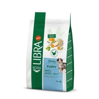LIBRA DOG PUPPY CHICKEN kucēniem ar vistas gaļu 10 kg (3) LIBRA DOG PUPPY CHICKEN kucēniem ar vistas gaļu 10 kg (3)