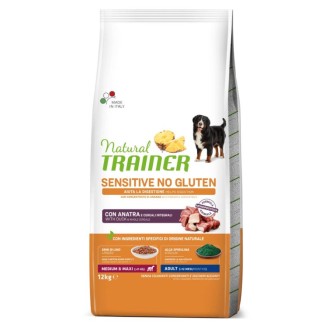NT ADULT DOG SENSITIVE NO GLUTEN M/M DUCK (pīles gaļa) 12 kg NT ADULT DOG SENSITIVE NO GLUTEN M/M DUCK (pīles gaļa) 12 kg