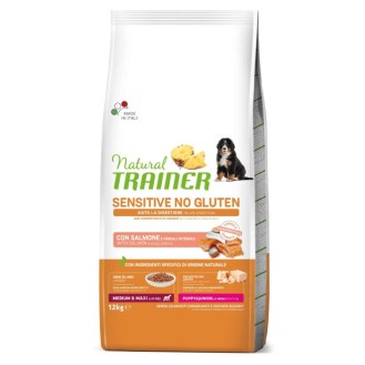 NT DOG SENSITIVE NO GLUTEN PUPPY&JUNIOR M/M SALMON (lasis) 12 kg NT DOG SENSITIVE NO GLUTEN PUPPY&JUNIOR M/M SALMON (lasis) 12 kg