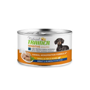 NT Sensitive No Gluten MINI Trout konservēta barība ar foreli 150 g (24)