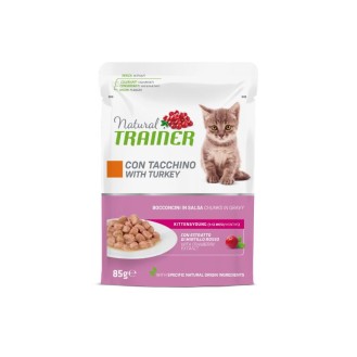 NT Cat Kitten Turkey konservēta barība kaķēniem 85 g  12 gab.