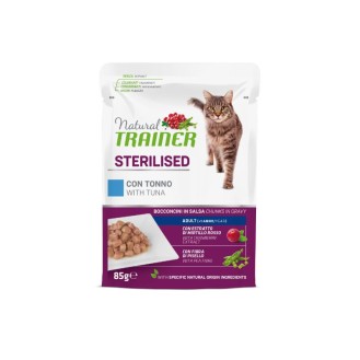 NT Cat Sterilised Tuna konservēta barība kaķiem ar tunci 85 g 12 gab.