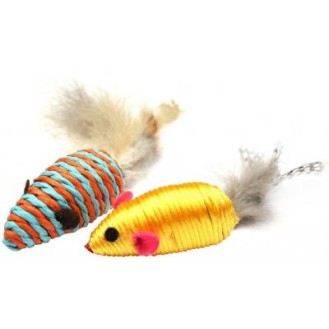 PET NOVA pelītes kaķim 7x3 cm 3 gab. PET NOVA pelītes kaķim 7x3 cm 3 gab.