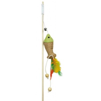 PET NOVA nūjiņa kaķim zivtiņa 40 cm 3 gab. PET NOVA nūjiņa kaķim zivtiņa 40 cm 3 gab.