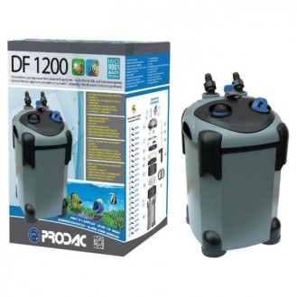 PRODAC ārējais filtrs DF-1200, 350-500L akvārijam. ar UV 9w