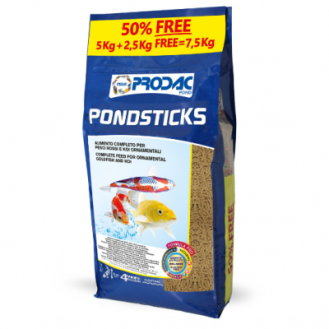 PRODAC PONDSTICKS barība dīķu zivīm 7.5 kg