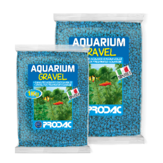 PRODAC grunts akvārijam gaiši zils 2-3 mm 2.5 kg