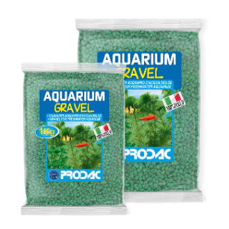 PRODAC grunts akvārijam gaiši zaļš 2-3 mm 2.5 kg