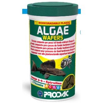 PRODAC ALGAE WAFERS augu plāksnīte zivīm 100 ml 50 g