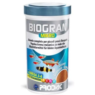 PRODAC BIOGRAN MIKRO barība zivīm 100 ml 50 g