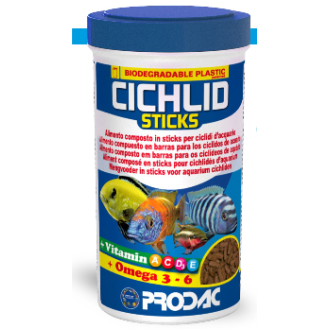 PRODAC CICHLID STICKS nūjiņas cihlīdām 1200 ml 450 g