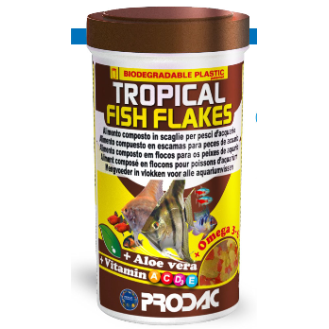 PRODAC TROPICAL FISH FLAKES pārslas tropu zivīm 100 ml 20 g