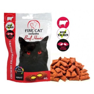 FINE CAT spilventiņi kaķiem ar liellopu gaļu 60 g (14)