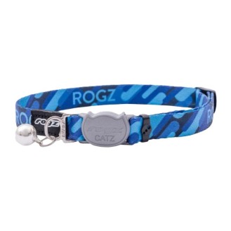 ROGZ FusionCat zila kaklasiksna 11 mm 20-31 cm