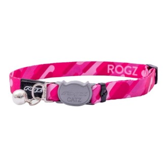 ROGZ FusionCat rozā kaklasiksna 11 mm 20-31 cm