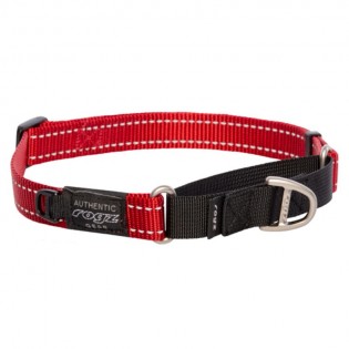 ROGZ Control Collar Red lentes savelkamā kaklasiksna 24-36 cm HCW14C sarkana