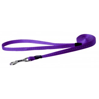ROGZ mīksta atstarojoša violeta pavada HL14E, 180 cm × 11 mm ROGZ mīksta atstarojoša violeta pavada HL14E, 180 cm × 11 mm