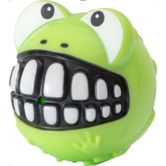 ROGZ Frog Ball zaļa bumbiņa varde M 6.4 cm ROGZ Frog Ball zaļa bumbiņa varde M 6.4 cm