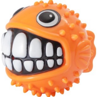 ROGZ Fish Ball oranža bumbiņa zivs S 5.1 cm ROGZ Fish Ball oranža bumbiņa zivs S 5.1 cm