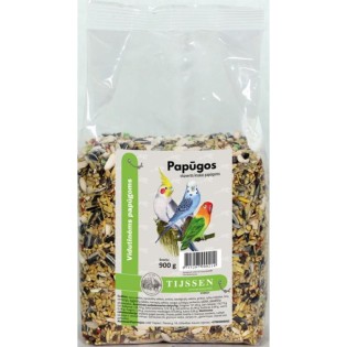 TIJSSEN barība putniem vidējām papagaiļiem 900 g (5)