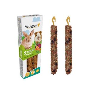 VADIGRAN Stixx Veggies trušiem, jūrascūciņām 115 g 2 gab. (10)