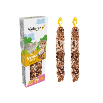 VADIGRAN Stixx Nuts trušiem, jūrascūciņām 115 g 2 gab. (10) VADIGRAN Stixx Nuts trušiem, jūrascūciņām 115 g 2 gab. (10)
