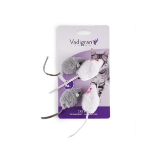 VDG Mouse plīša pelītes kaķiem 4 gab. 5 cm 2iepak.