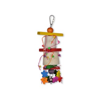 VDG Toy bird multi color rotaļlieta putniem 27 cm