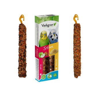 VADIGRAN Stixx Fruit-Biscuit papagaiļiem 2 garšas 90 g (10)