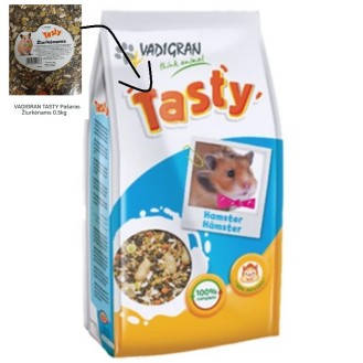 VADIGRAN TASTY barība kāmjiem 0.8 kg VADIGRAN TASTY barība kāmjiem 0.8 kg