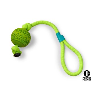VADIGRAN TPR Ball+Cord bumba ar virvi 45 cm (peld) VADIGRAN TPR Ball+Cord bumba ar virvi 45 cm (peld)