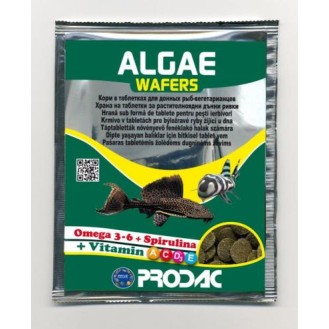 PRODAC ALGAE WAFERS augu plāksnīte zivīm 15 g (24)
