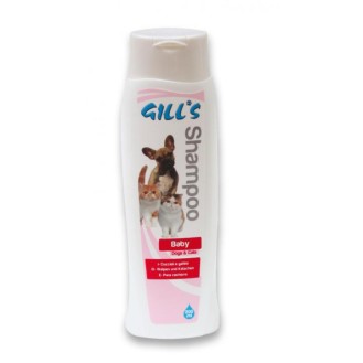 GILL'S BABY šampūns (kucēniem un kaķēniem) 200 ml (6)
