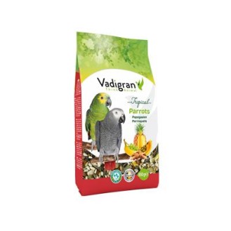 VADIGRAN Parrot Tropical barība putniem lielajiem papagaiļiem ar augļiem 650 g