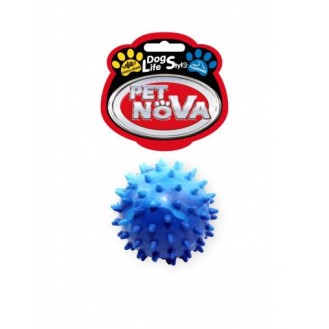 PETNOVA rotaļlieta ar dzelkšņiem gumijas bumba 4.5 cm (peld) 2 gab.