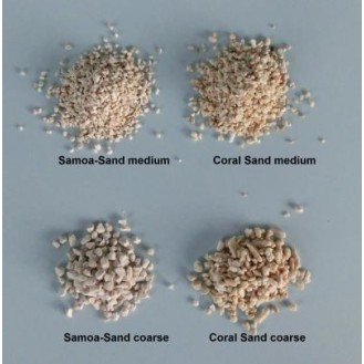 Samoa balts aragonīta smiltis 3-4 mm 15 kg