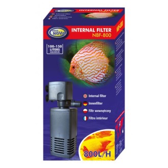 AQUA NOVA iekšējais filtrs 800 l/h 100-150 l